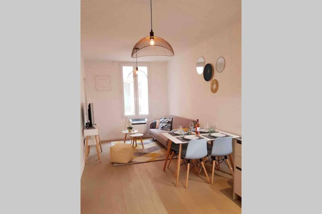 Appartement 2 Chambres Refait A Neuf, Climatise, A 2 Min De La Mer Nice Eksteriør bilde