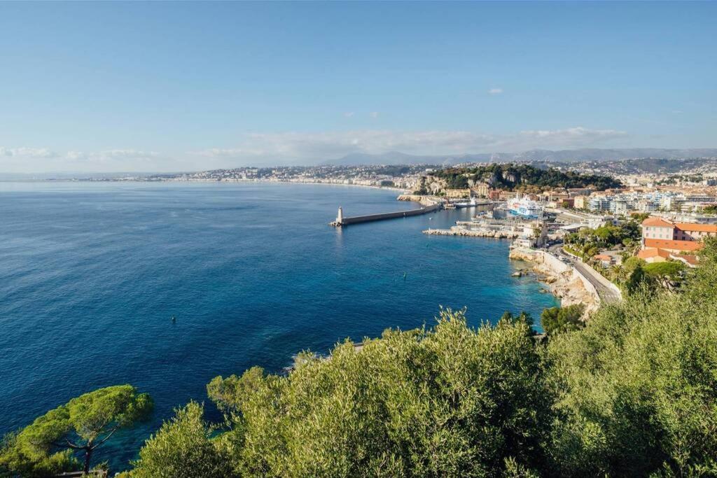 Appartement 2 Chambres Refait A Neuf, Climatise, A 2 Min De La Mer Nice Eksteriør bilde