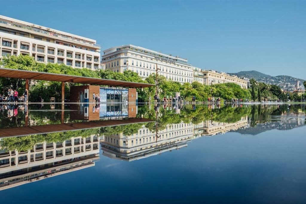 Appartement 2 Chambres Refait A Neuf, Climatise, A 2 Min De La Mer Nice Eksteriør bilde
